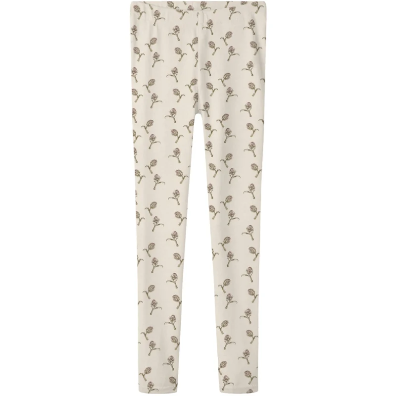 Lil'Atelier Turtledove Artichoke Nmfgayo Sag Slim Leggings Lil