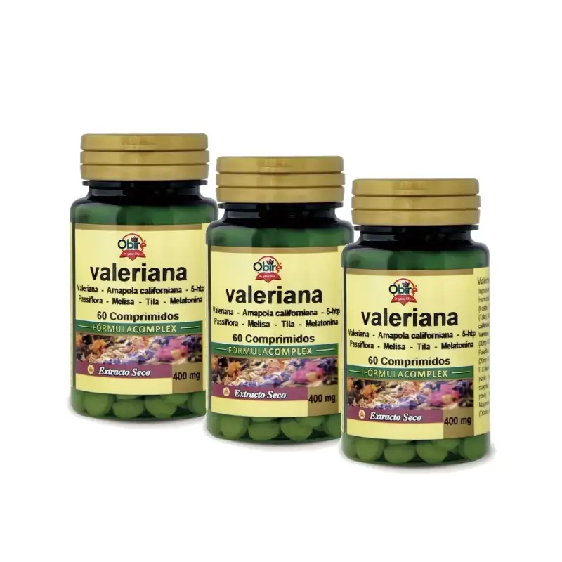 Obire Valeriana Complex, Pack of 3 x 60 tablets