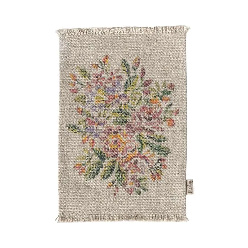Maileg Carpet - Flowers - Medium - Mice and Miniature