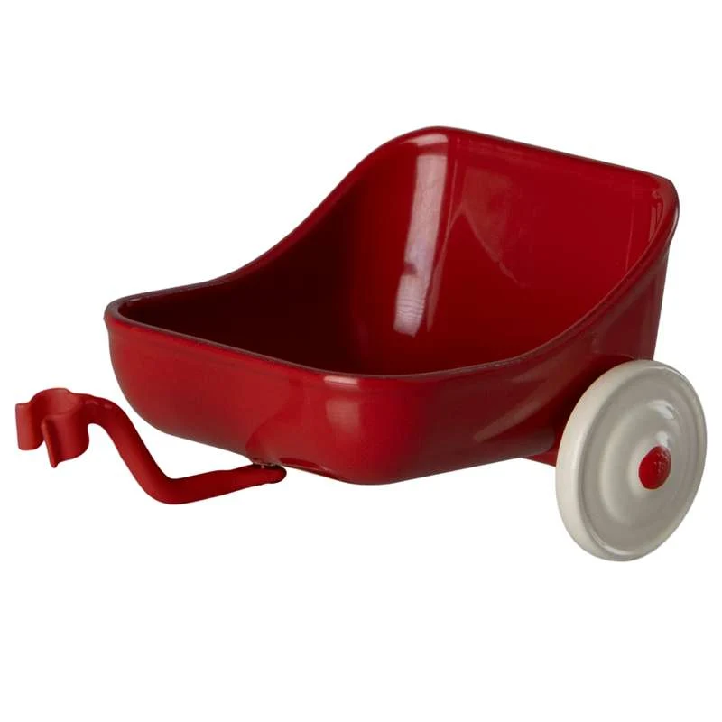 Maileg Vagn Till Cykel - Mus - Röd