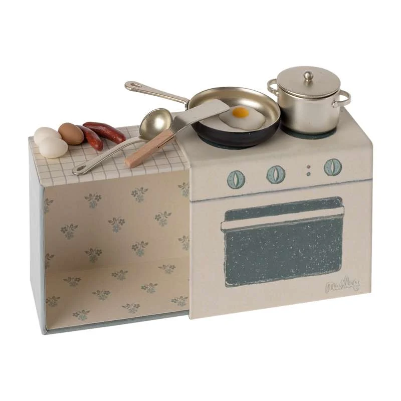 Maileg Cooking set - Mouse