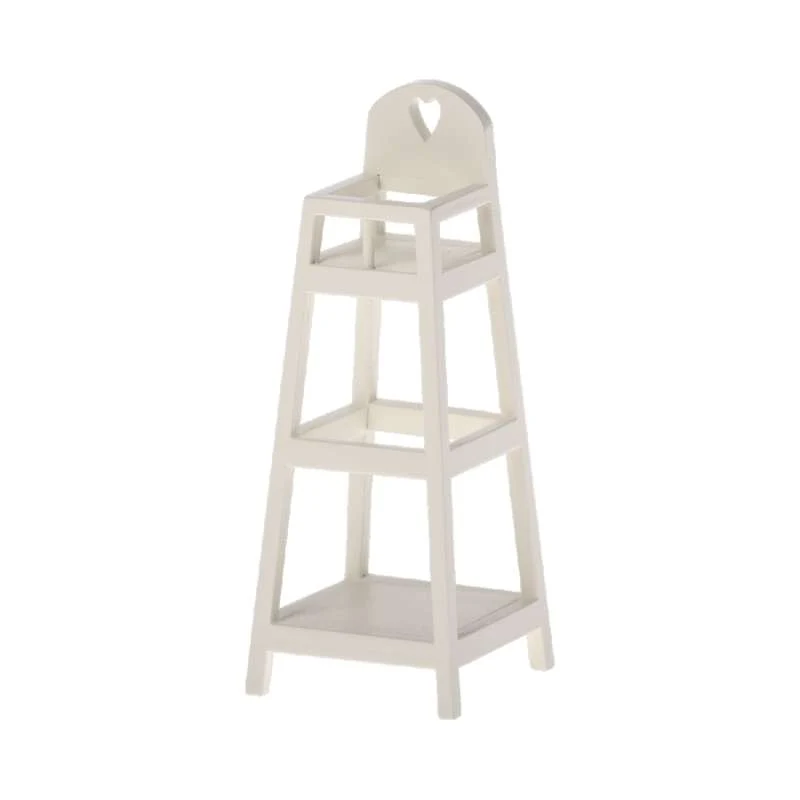 Maileg High chair - Miniature - Raw white