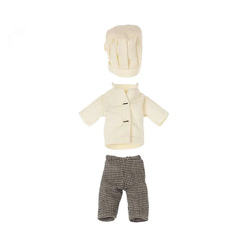 Maileg Clothes For Big Brother/Big Sister Mouse - Chef Set