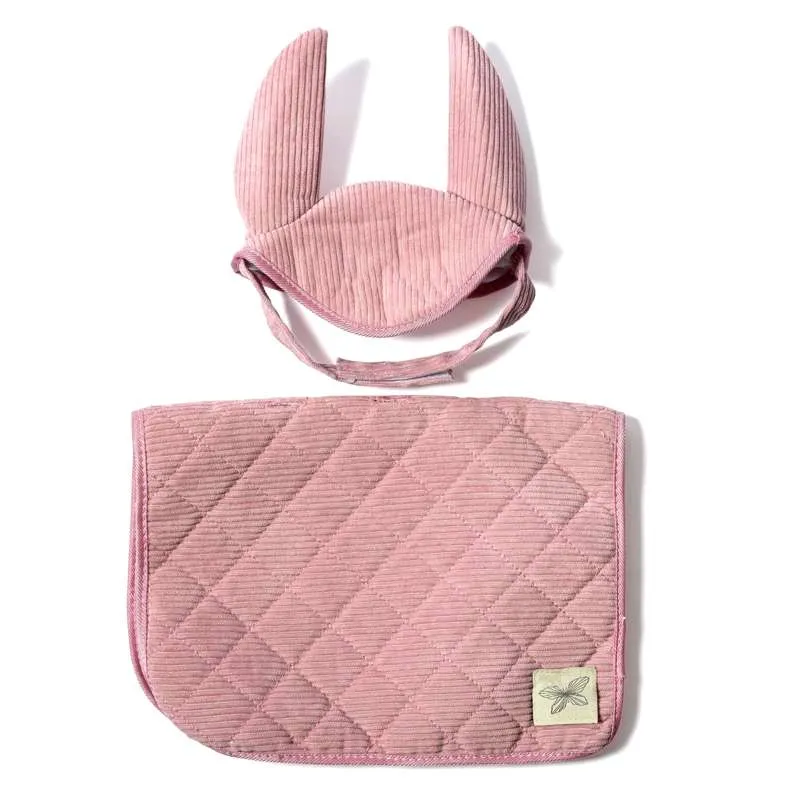 By Astrup Schabrak och Huva till Käpphäst - Rosa Sammet