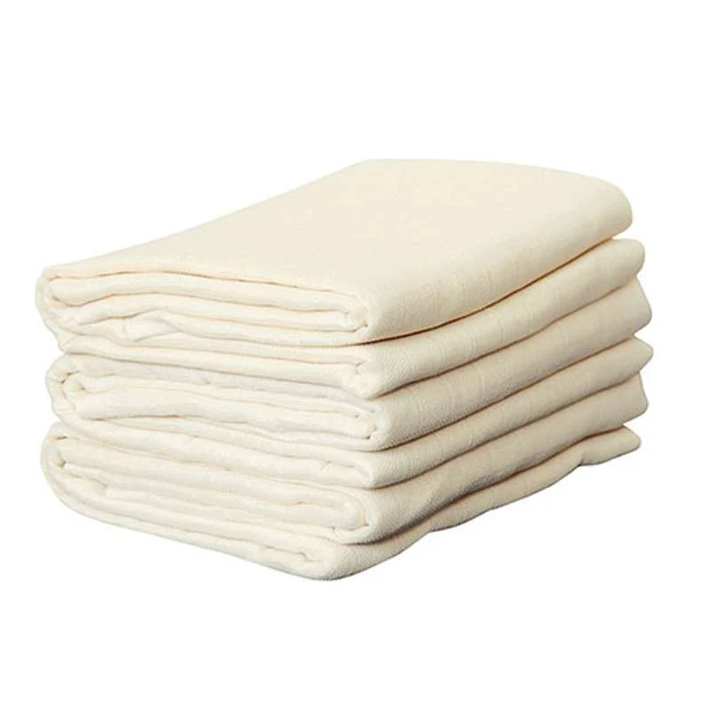 Disana Muslin Cloths/Mini Swaddles - 10 pcs. - 80x80cm. - Natural