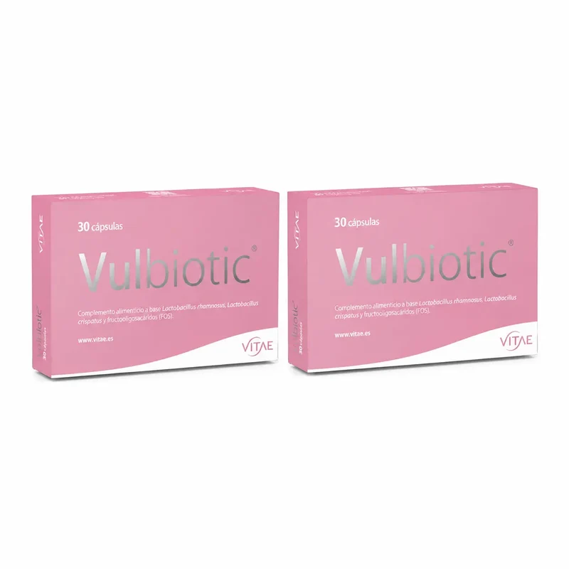 Vitae Health Innovation, S.L. Vitae Vulbiotic, 30 Capsules , pack 2