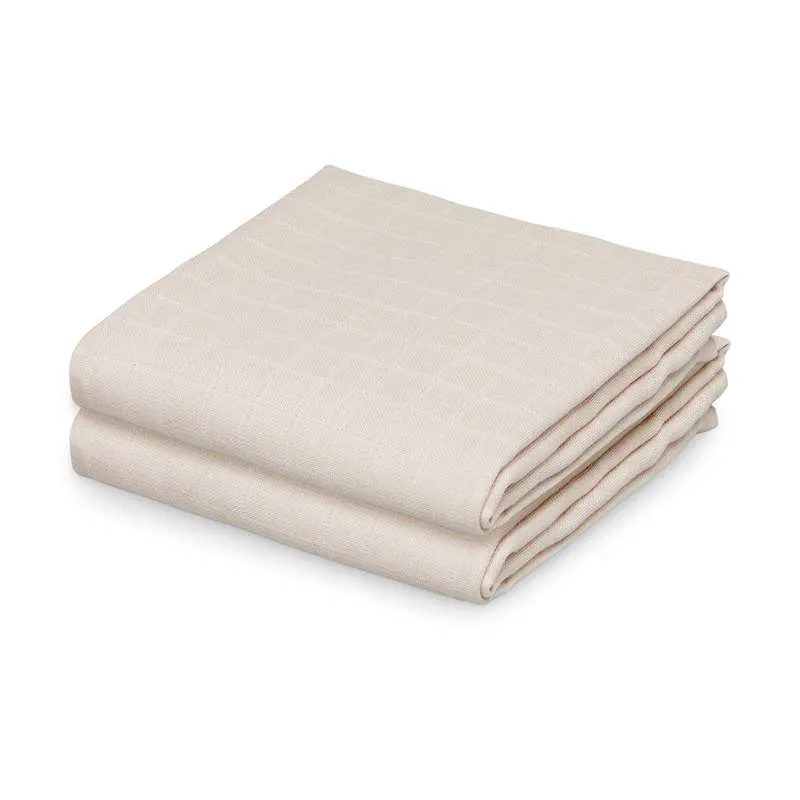 Cam Cam Copenhagen Tygservett - 2-pack - GOTS - Mandel