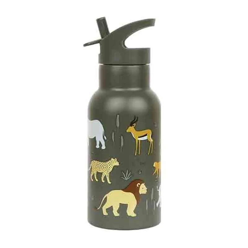 A Little Lovely Company Ståldrickflaska - 350ml - Savanna
