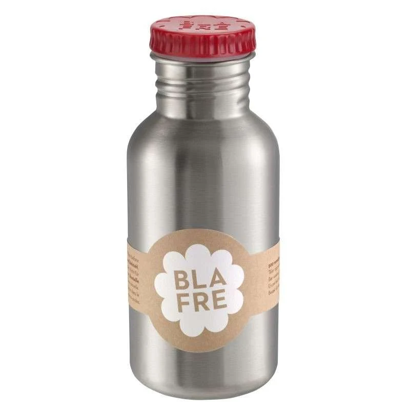 Blafre Dricksflaska i Stål - 500 ml. - Röd