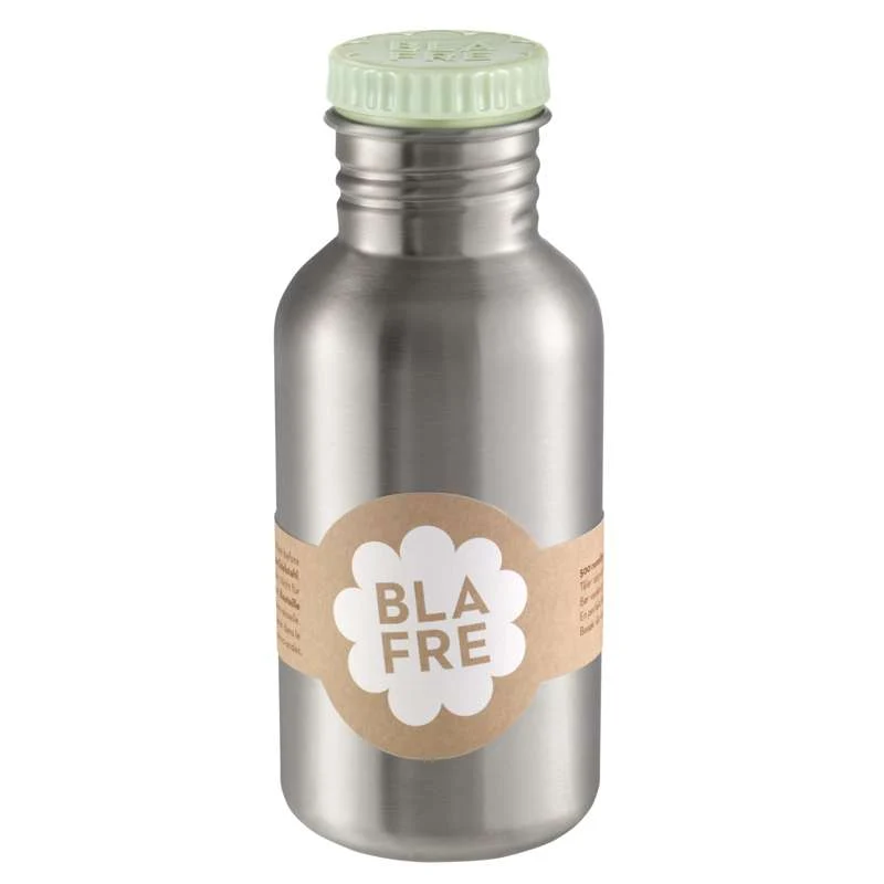Blafre Water bottle in Steel - 500 ml. - Light Green