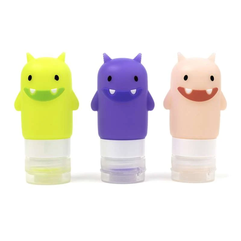 Yumbox Tillbehör - Squeezy Monsters Dressingflaskor - 3 Stk.