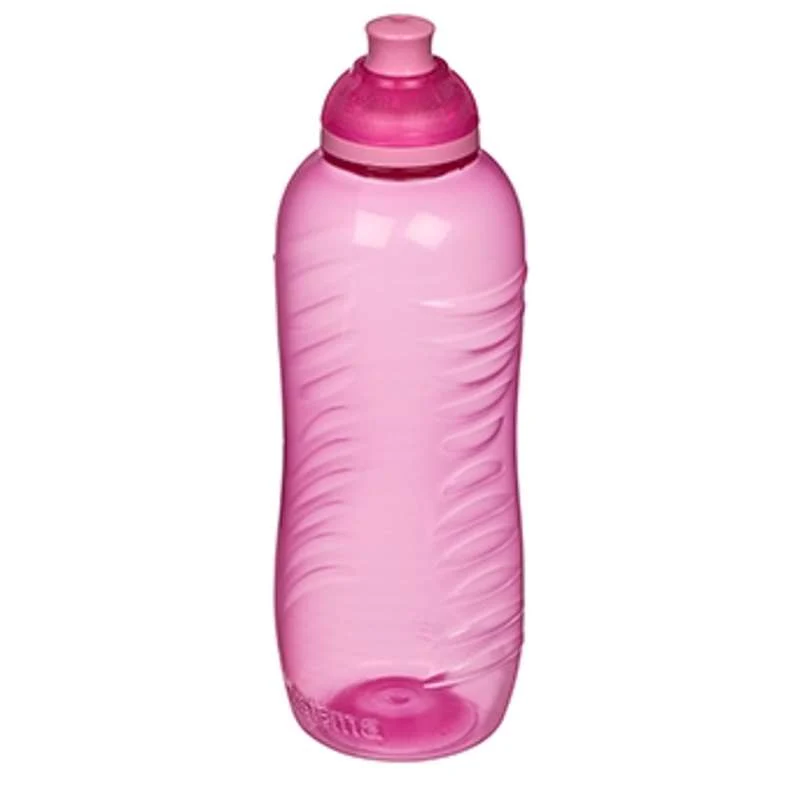 Sistema Water Bottle - Twist'n'Sip Squeeze - 460ml - Pink