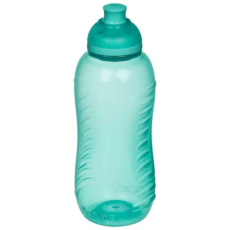 Sistema Water Bottle - Twist'n'Sip Squeeze - 330ml - Teal