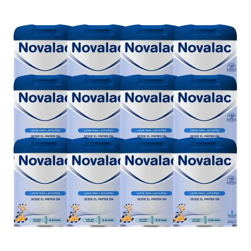 Novalac 1 Starter Milk, Pack 12 X 800 g