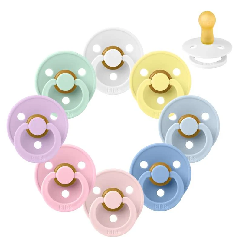 Bibs Rund Colour Napp - bundle - 8 st. - strl. 2 - Sportlov