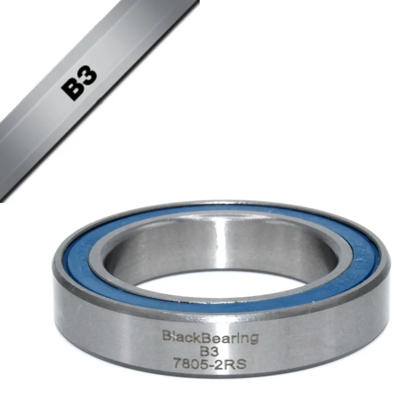 BLACK BEARING B3 Lager 25x37x7mm