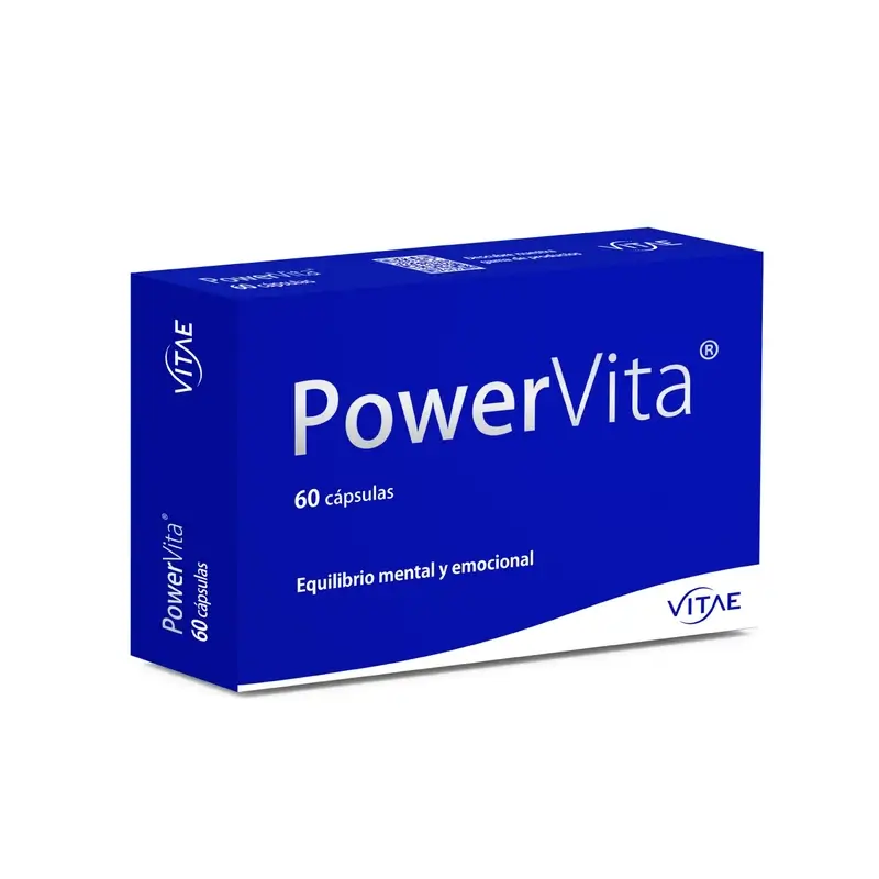 PowerVita 60 capsules – With ashwagandha, magnesium and GABA