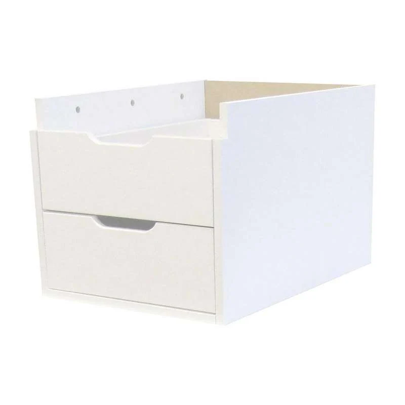 Hoppekids MAJA - Drawer set with 2 drawers for MAJA Desk - White