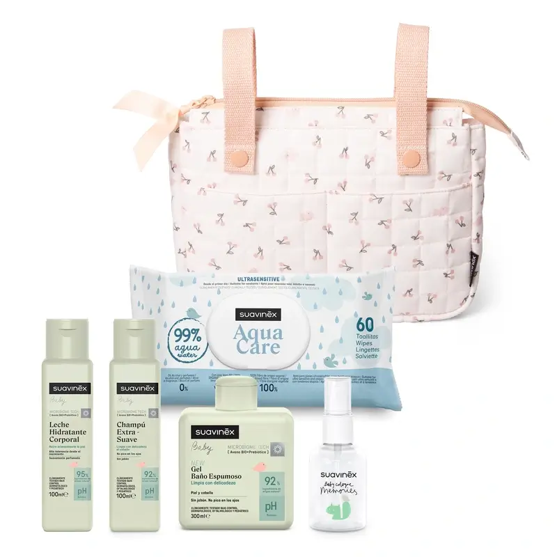 Suavinex Baby Care Mini Bag Baby Care Pink