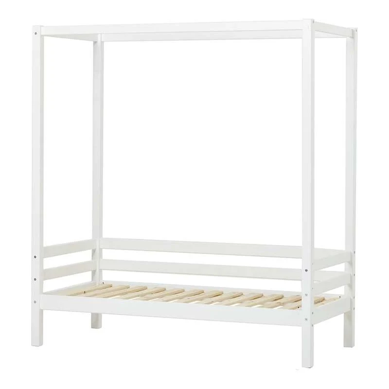 Hoppekids ECO Dream - Four poster bed - Divisible - Multiple Sizes - White