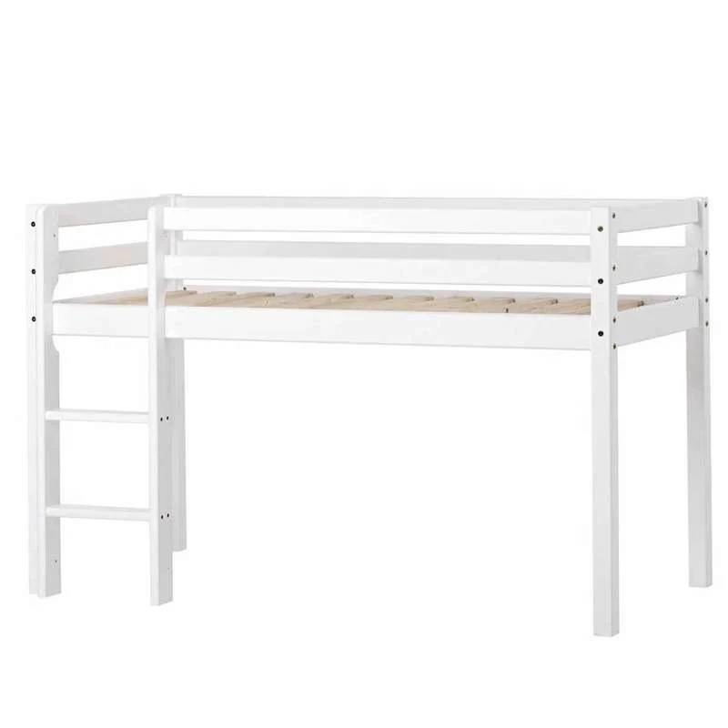 Hoppekids ECO Dream - Mid sleeper bed - Not Divisible - Multiple Sizes - White