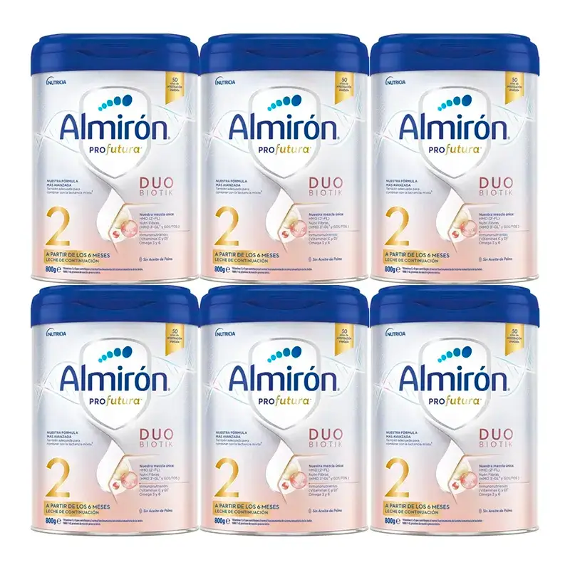 Almirón Profutura Duobiotik 2, Pack 6 x 800 g