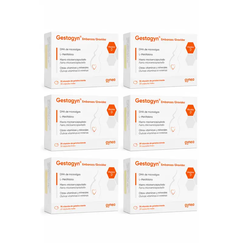 Gestagyn Pregnancy, Pack 6 x 30 Capsules