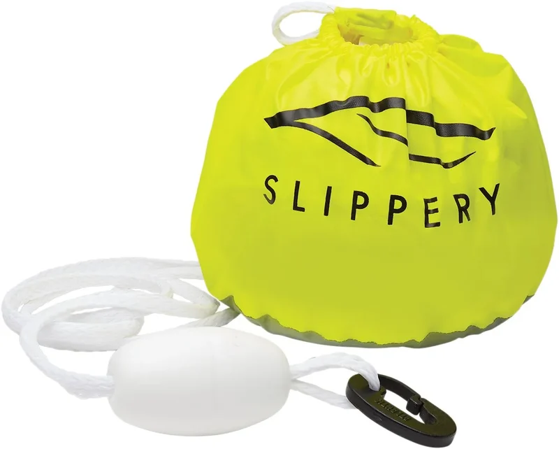 SLIPPERY Anchor Bag Neon Yellow