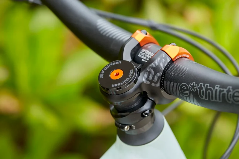 E*THIRTEEN Top Cap & Headset Spacer Kit Orange