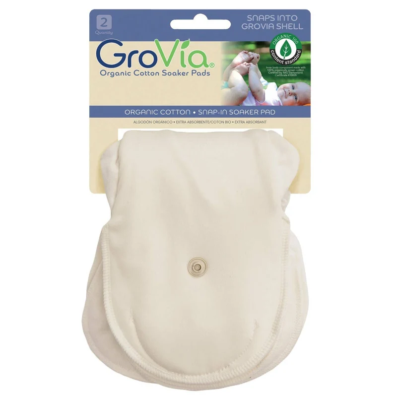 Soaker Pad i ekologisk bomull (2-pack)