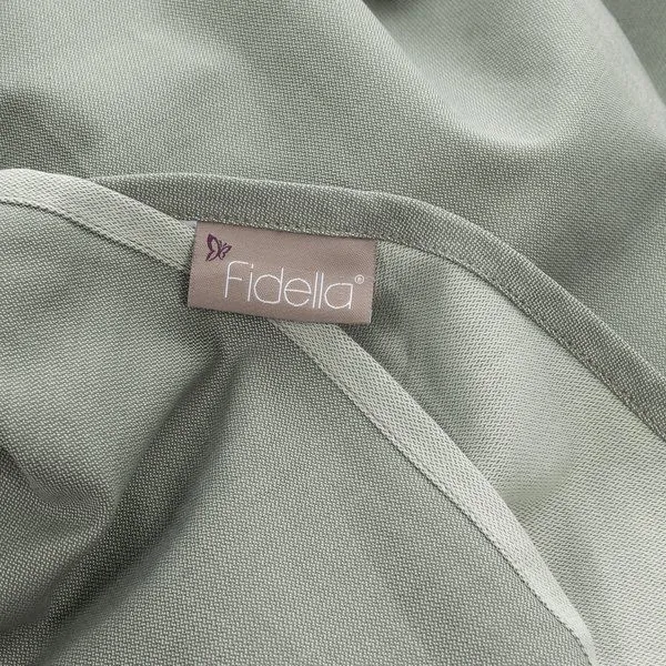 Fidella Baby Wrap Bärsjal - Chevron - Agave Green