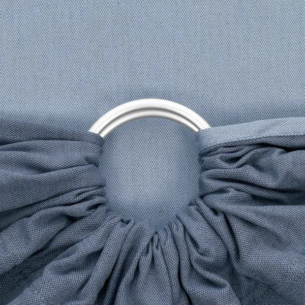 Fidella Ringsjal - Chevron - Denim Blue