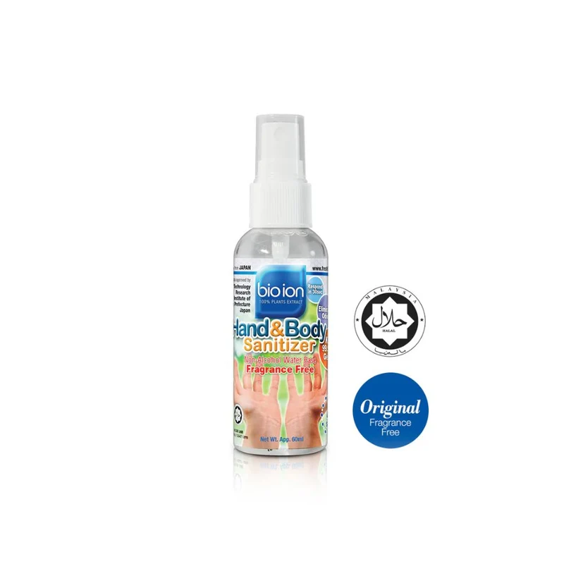 Bioion｜DEO 抗菌除臭搓手噴霧｜60mL