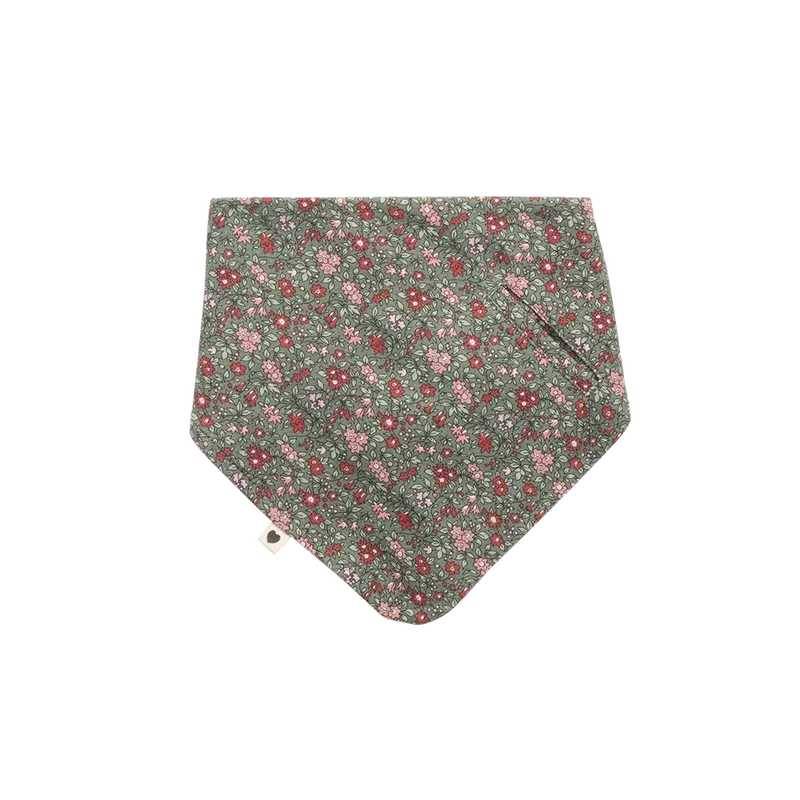 BIBS x LIBERTY Bandana Bib - Chamomile Lawn Woodchuck