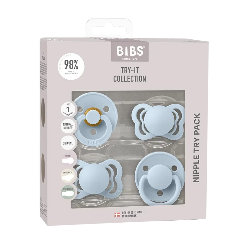 New Baby Pacifiers Try-It Collection - Baby Blue
