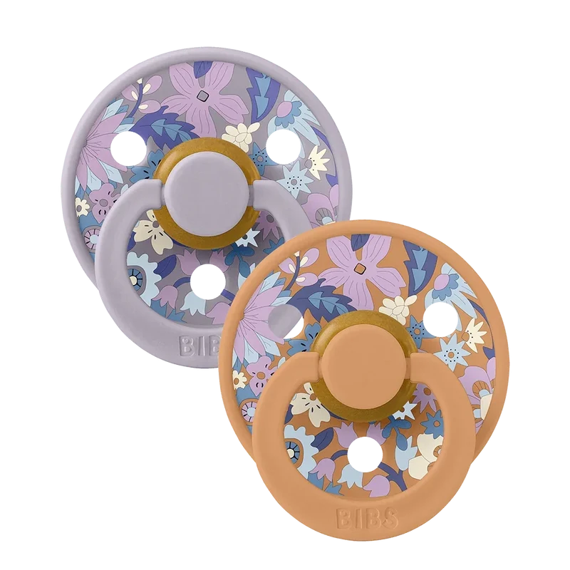 BIBS x LIBERTY Colour 2 Pack June Blossom - Pumpkin Mix