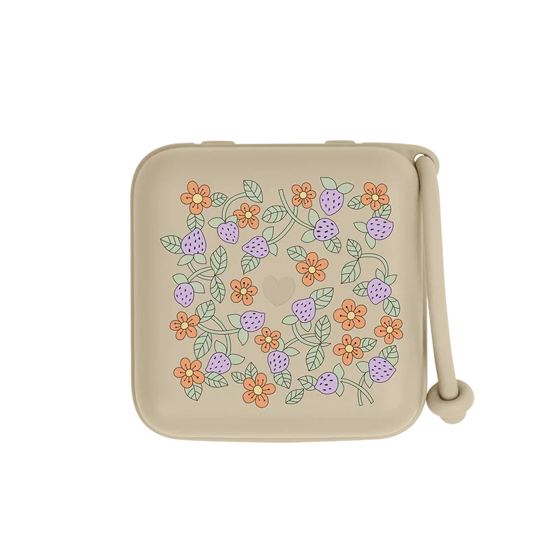 BIBS x LIBERTY Pacifier Box - Strawberries and Cream Vanilla
