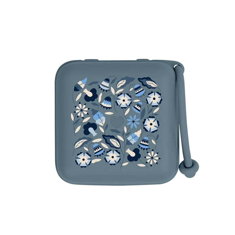 BIBS x LIBERTY Pacifier Box - Bobo Petrol