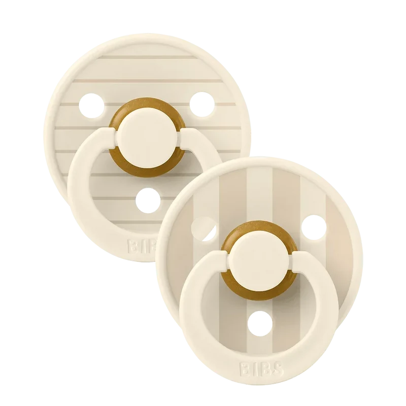 STUDIO Colour Pacifiers 2 Pack Pin - Ivory Vanilla Mix