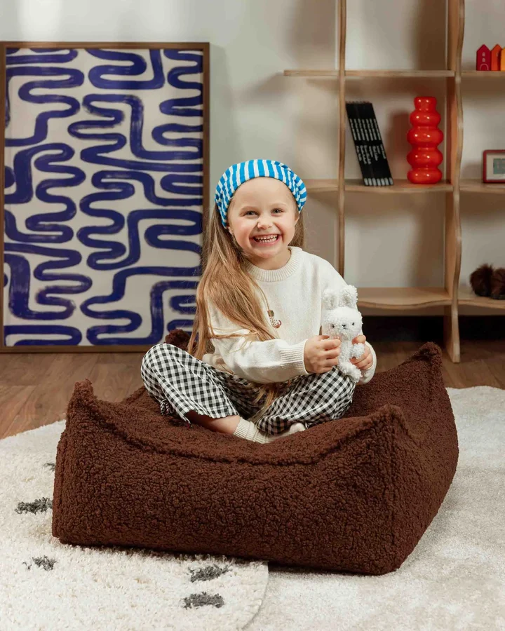 Square Ottoman, Hazel