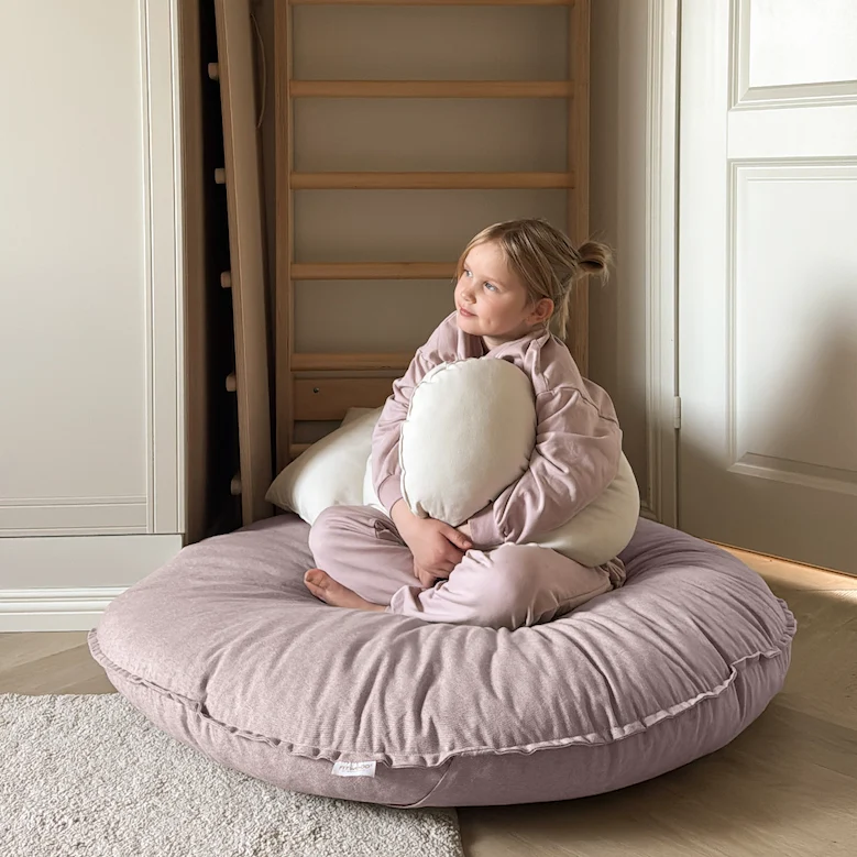 LEMPI Golvkudde, Light pink