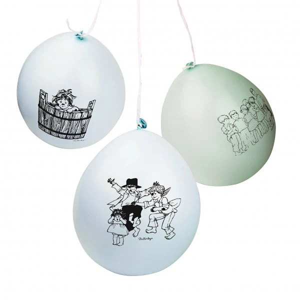 Ballonger - Bullerbyn 6-pack 30cm