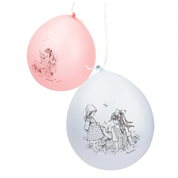 Ballonger - Madicken 6-pack 30cm
