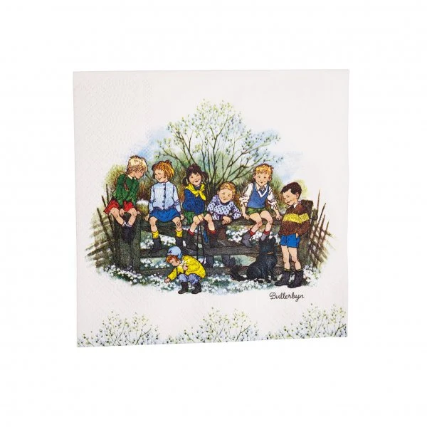 Servetter - Bullerbyn 16-pack 33x33cm
