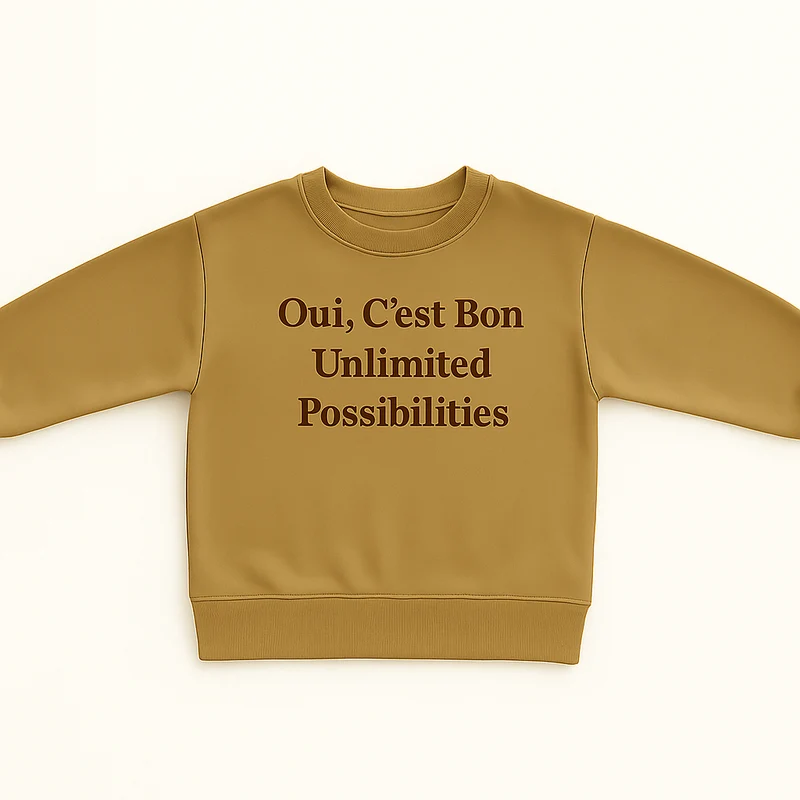 Mini Fashion™ - "Ja, det går bra." - Tröja
