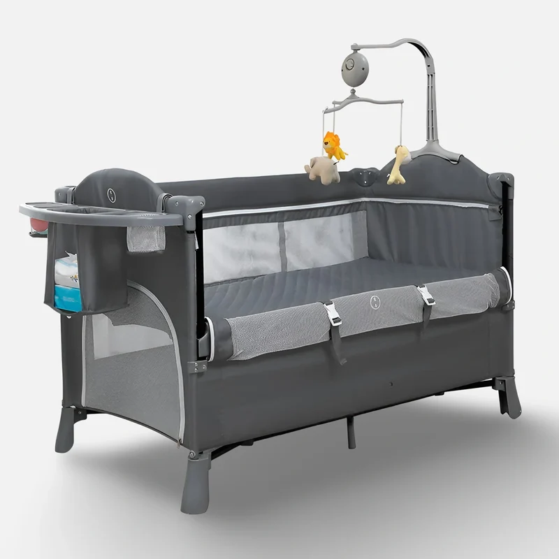 Barnsäng Bedside Crib Standard by LV - Resesäng