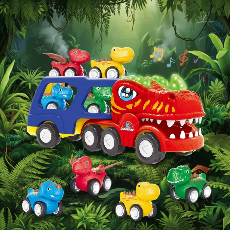 DinoDrive – Kreativt & äventyrligt – 5-i-1 lastbilslekset