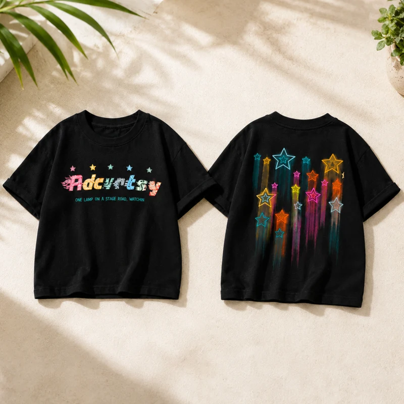 StarGlow – Lätt och lekfullt – T-shirt med stjärna
