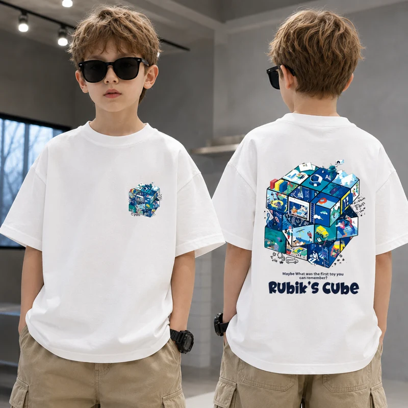 CubePlay – Mjuk & trendig – Rubik’s Cube-T-shirt