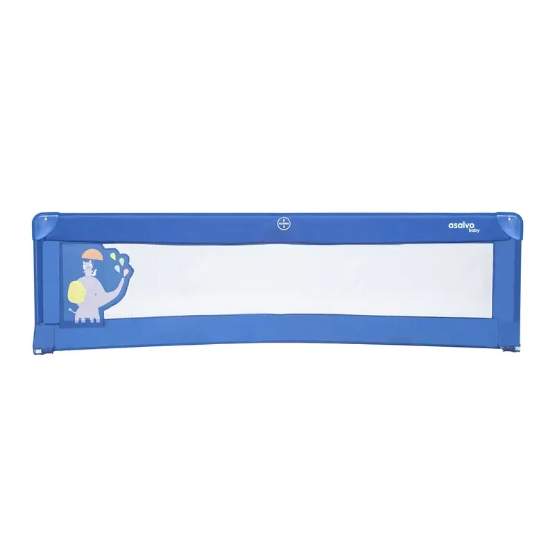 Asalvo Bed Barrier 150Cm Elephant Blue